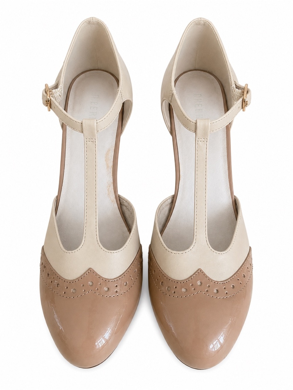 Chelsea Crew Gatsby II T-Strap Heels – Women’s US 8 / EU 39 – Mary Jane Pumps - Picture 2 of 5